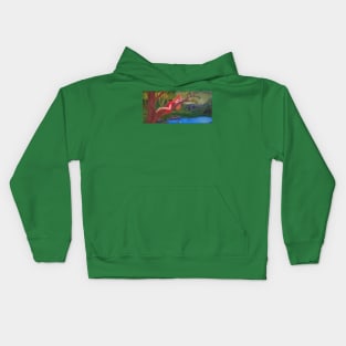 in the troll forest Kids Hoodie